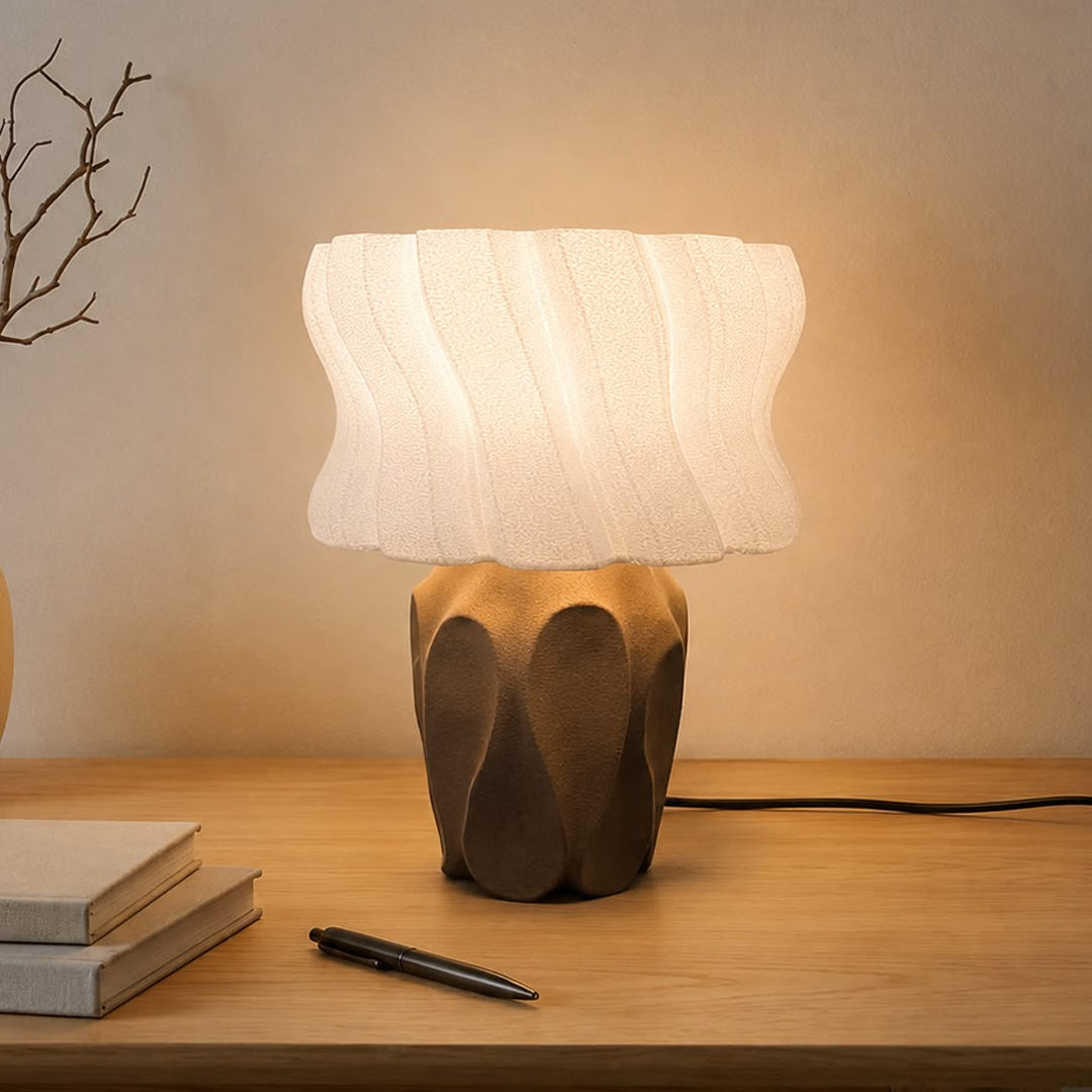 Modern Textured Lamp