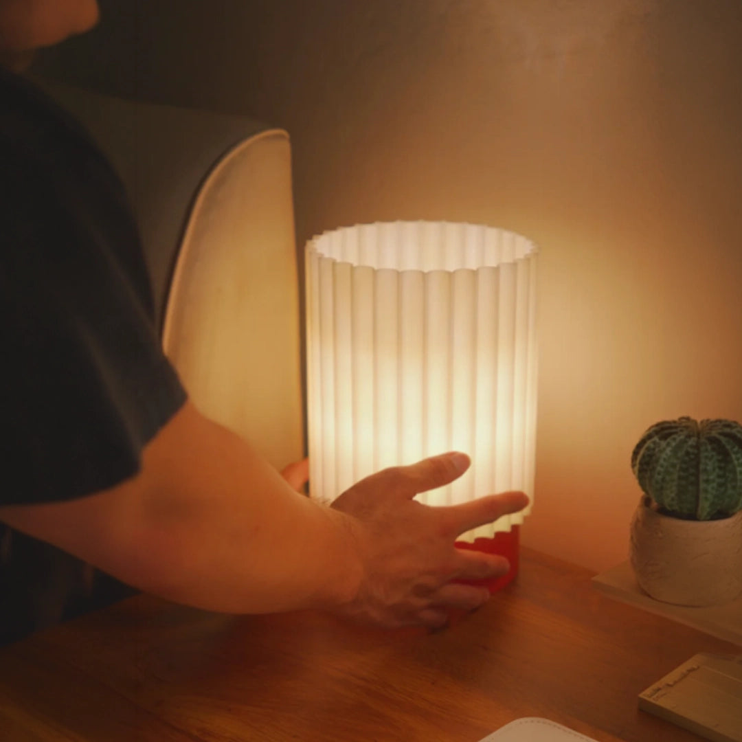 Ribbed Lamp
