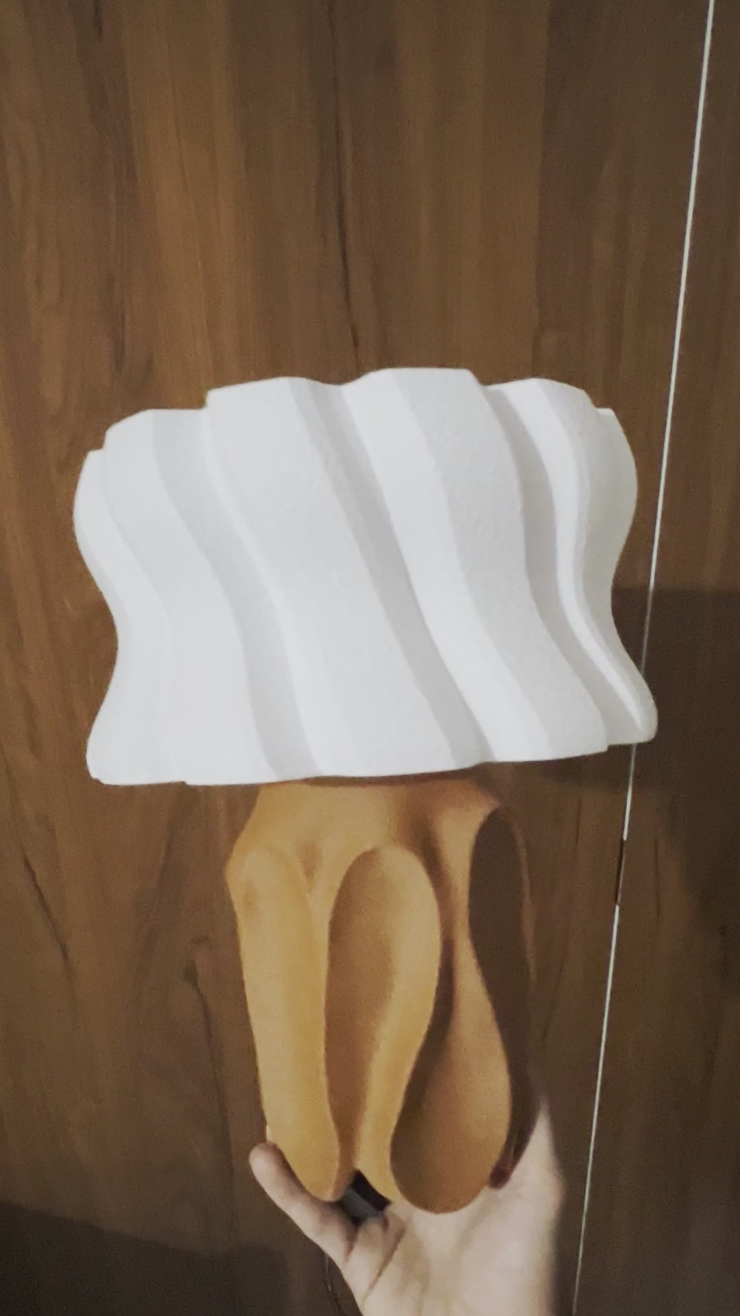 Modern Textured Lamp