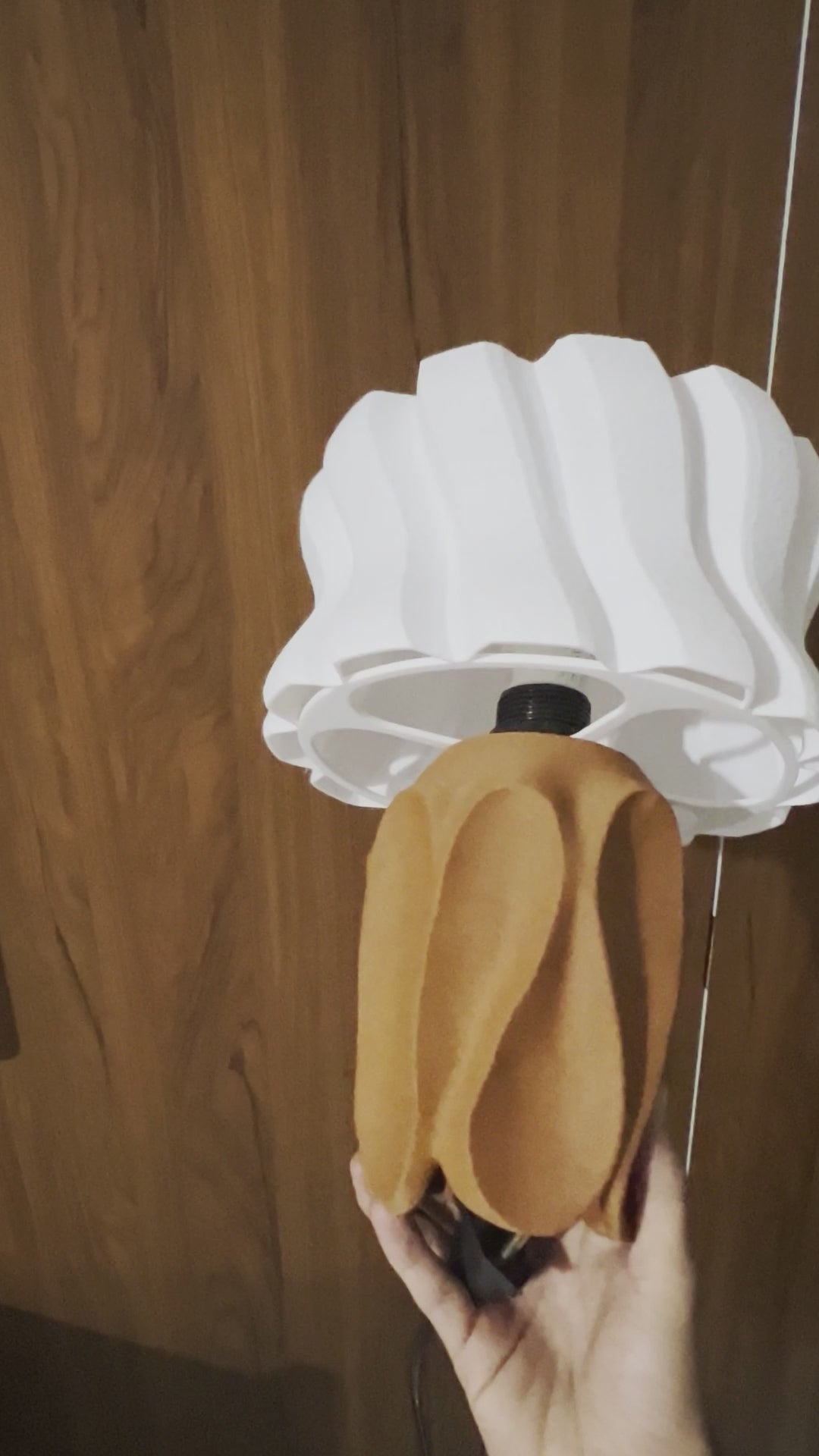 Modern Textured Lamp